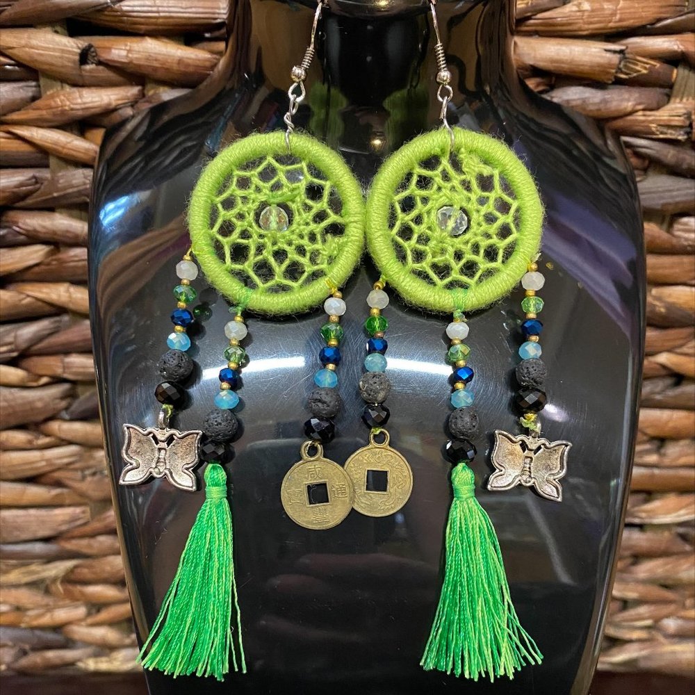 Dream Catcher Style Earrings